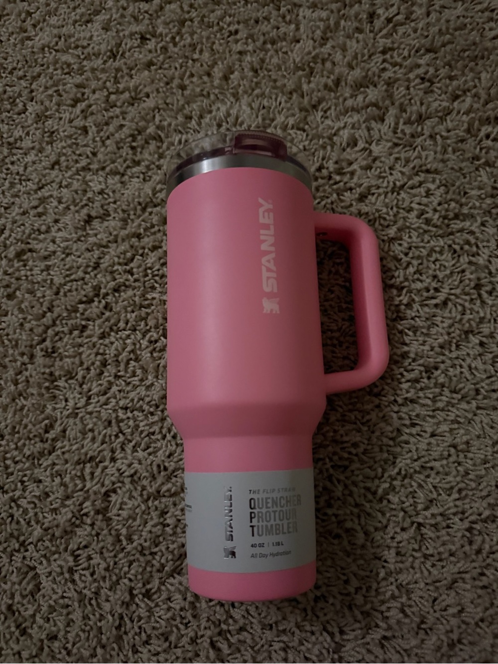 pink stanley 40oz tumbler
